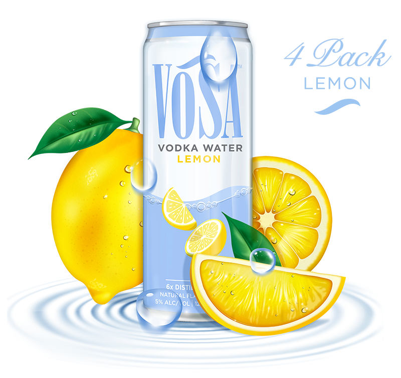 Vodka Water Lemon
