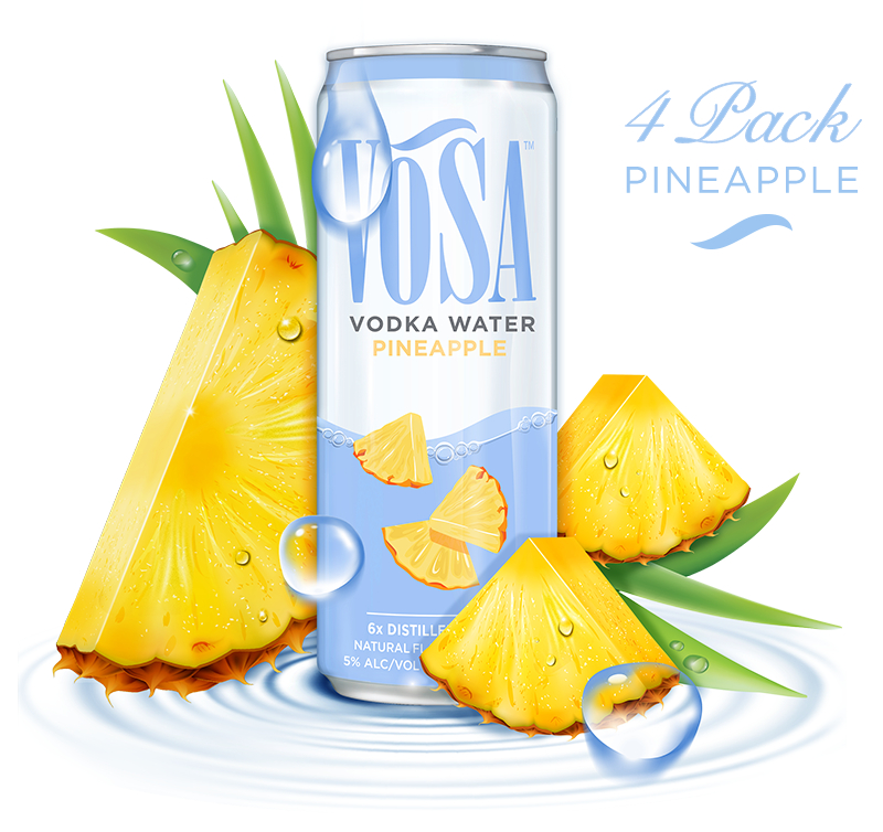 Pineapple Vodka Water